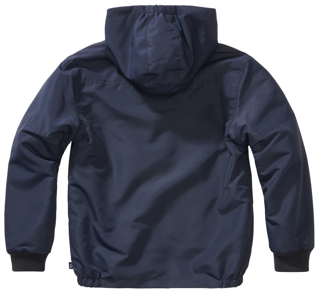 Kids Windbreaker Frontzip navy