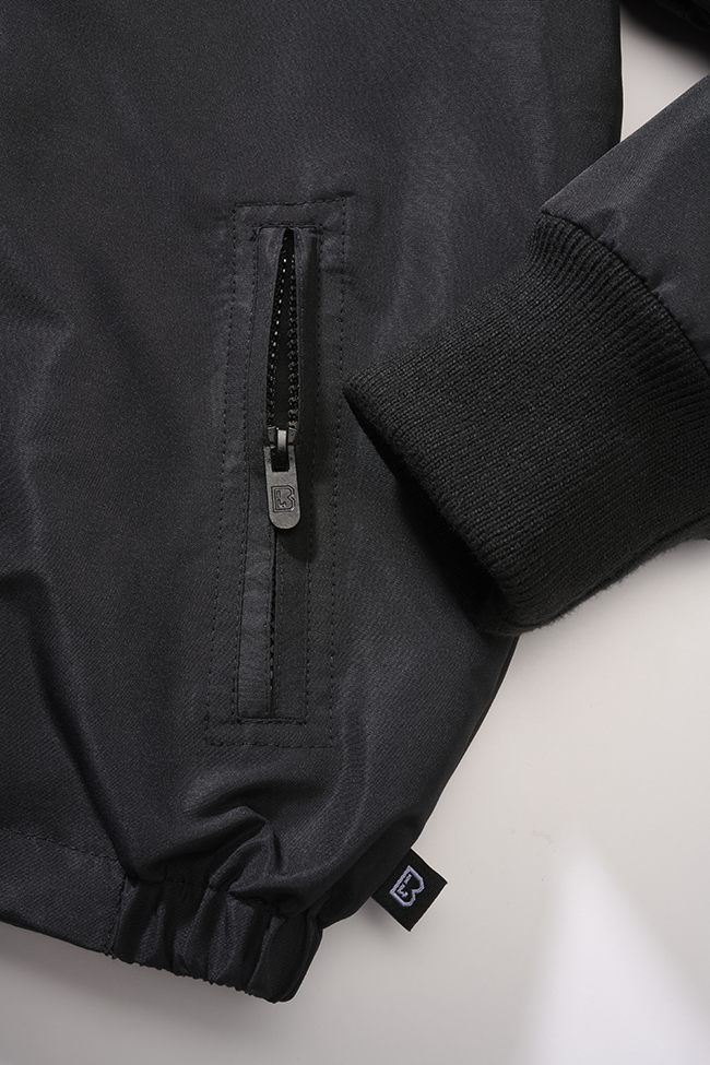 Kids Windbreaker Frontzip black