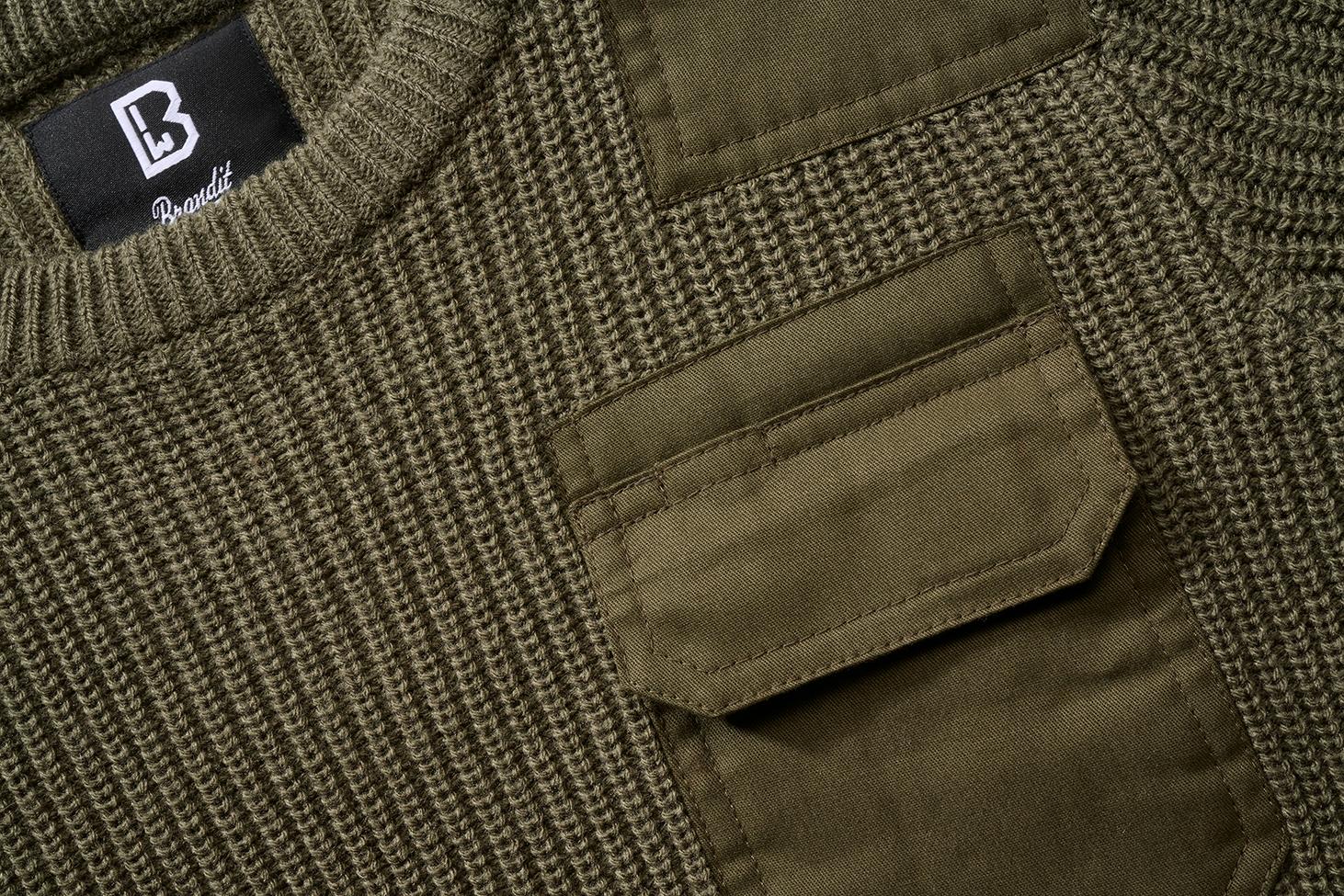 Kids BW Pullover olive