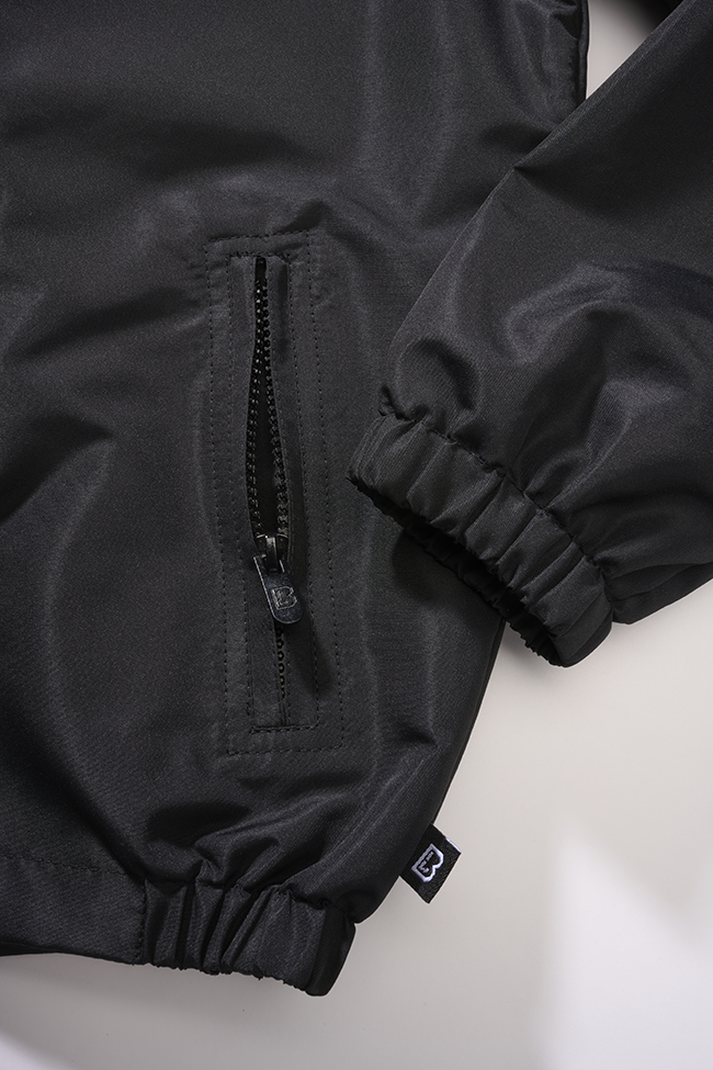 Kids Summerwindbreaker Frontzip black