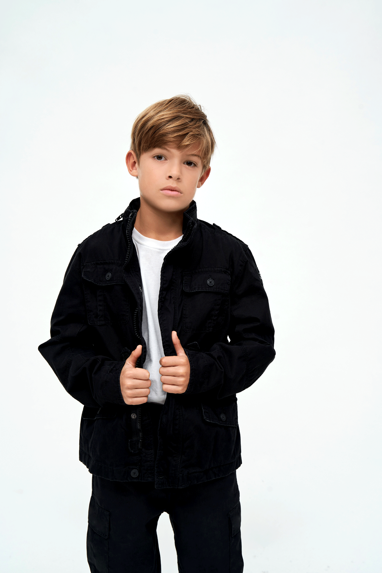 Kids Britannia Jacket black