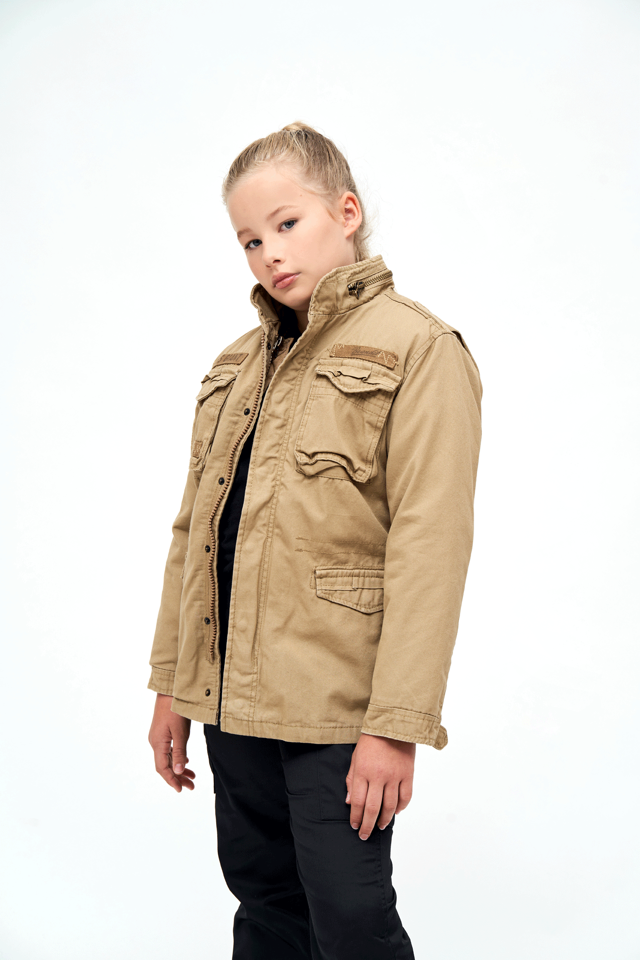 Kids M65 Giant Jacket camel