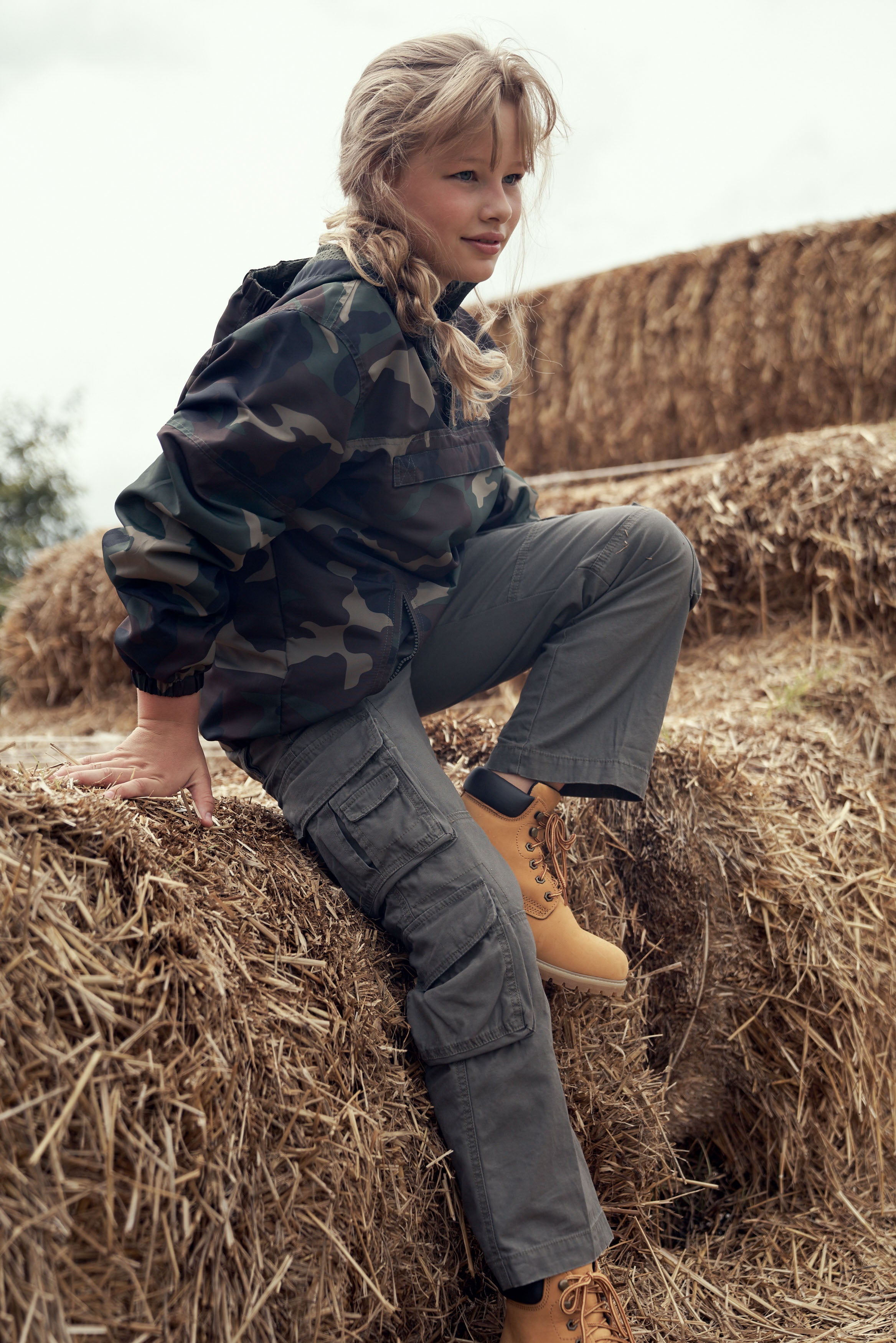 Kids Pure Hose olive