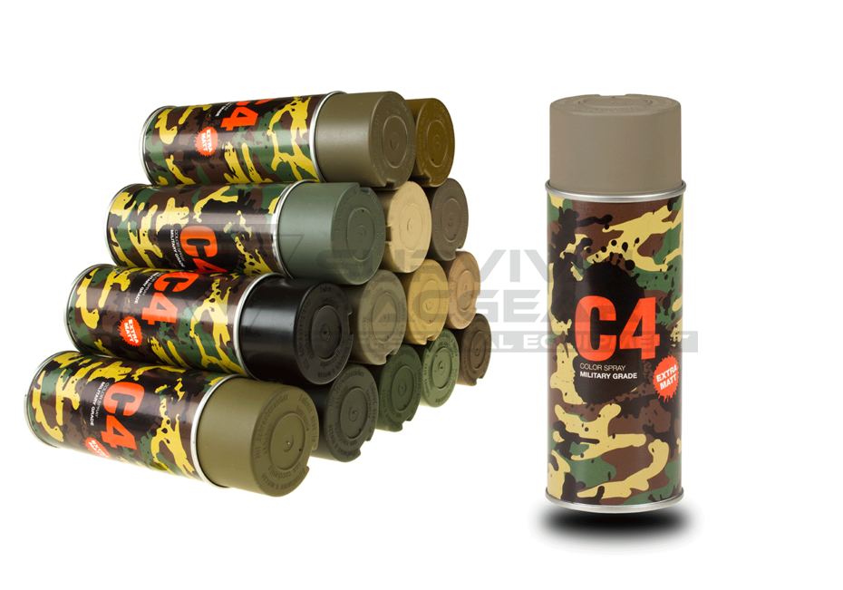 C4 Mil Grade Color Spray RAL 7006
