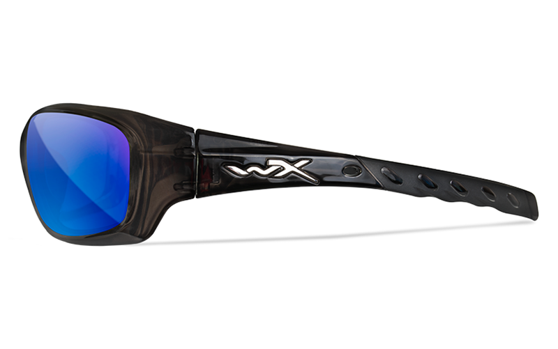 WX GRAVITY Blau Spiegel/Schwarz Crystal - Polarisierend