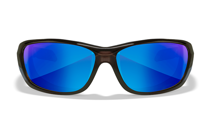 WX GRAVITY Blau Spiegel/Schwarz Crystal - Polarisierend