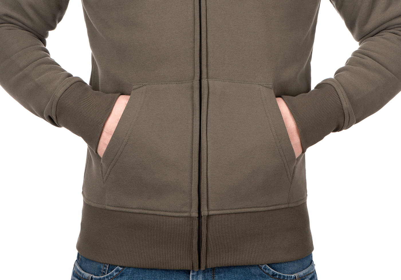 CG Logo Zip Hoodie RAL7013