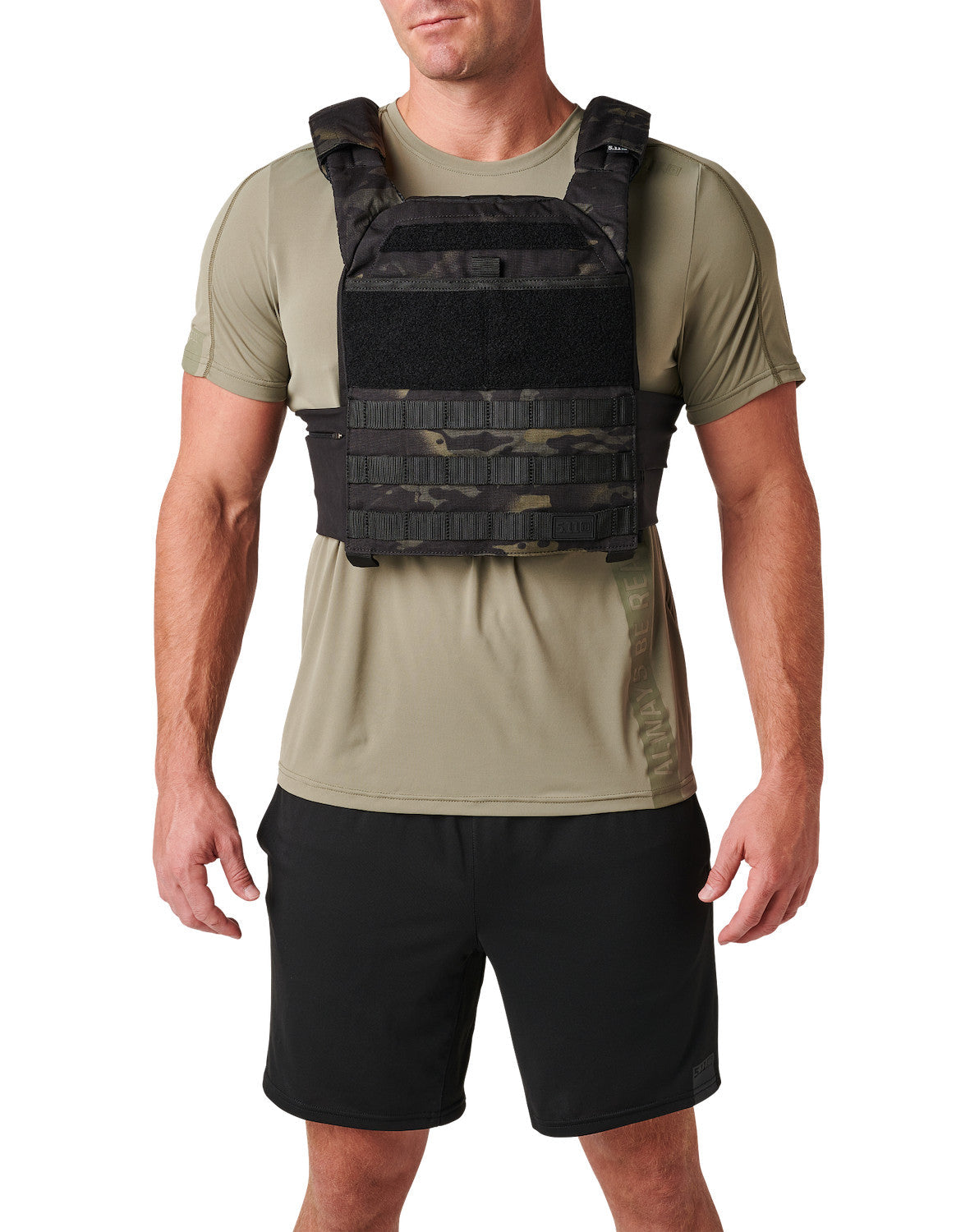 TACTEC TRNR WGT VEST black multicam