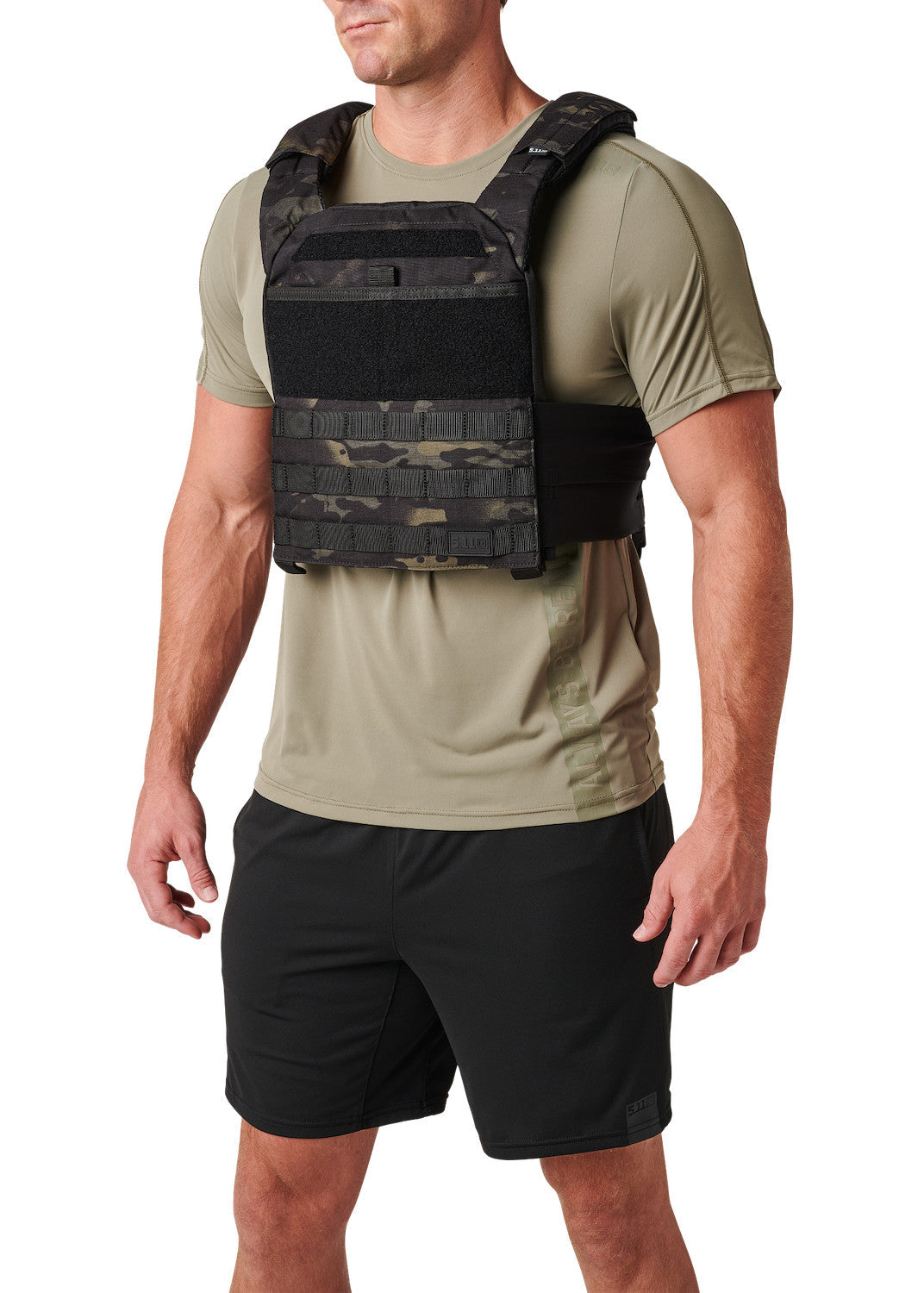 TACTEC TRNR WGT VEST black multicam