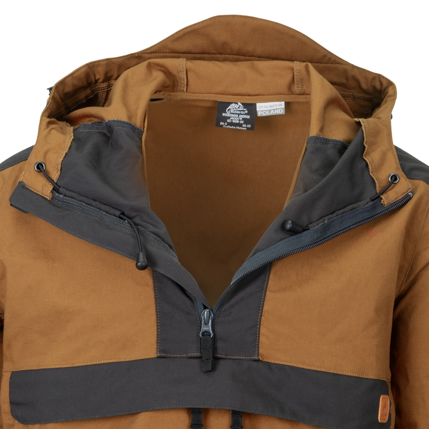 WOODSMAN Anorak Jacke - coyote