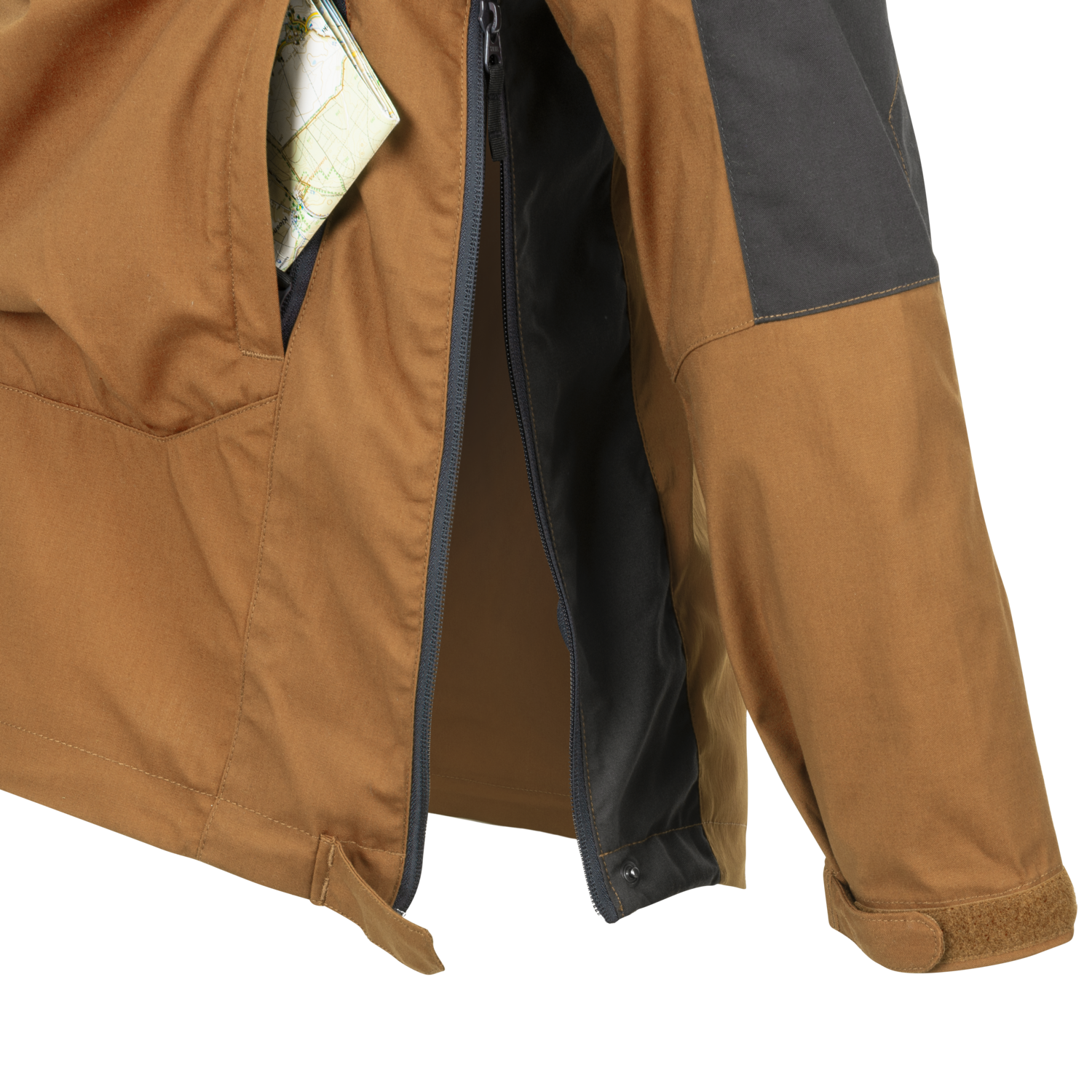 WOODSMAN Anorak Jacke - black
