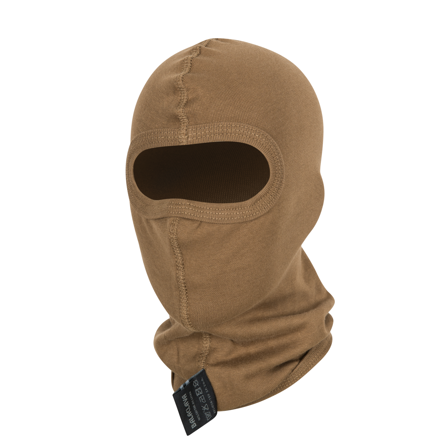 Balaclava aus Baumwolle - coyote