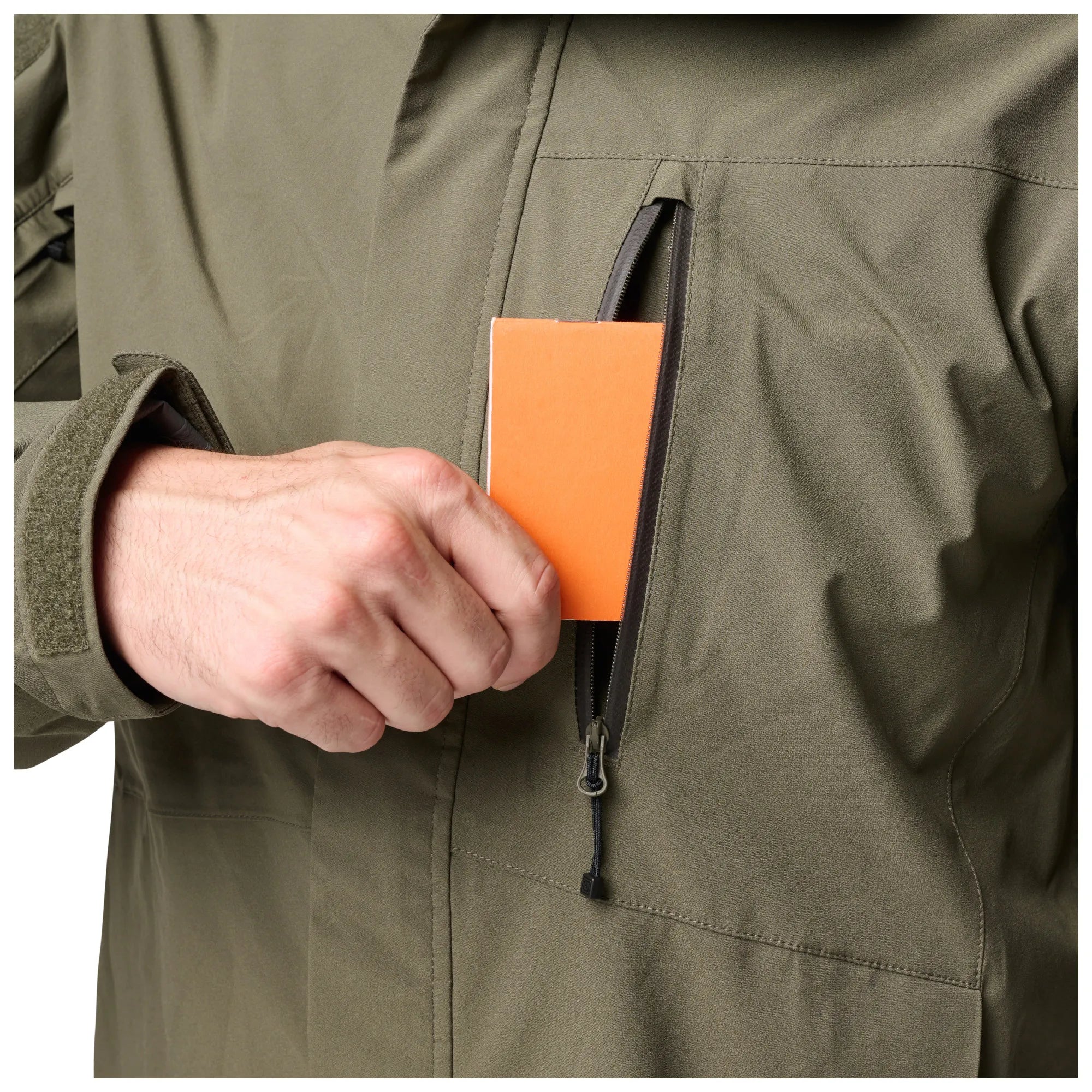 Force Rainshell Jacke ranger green