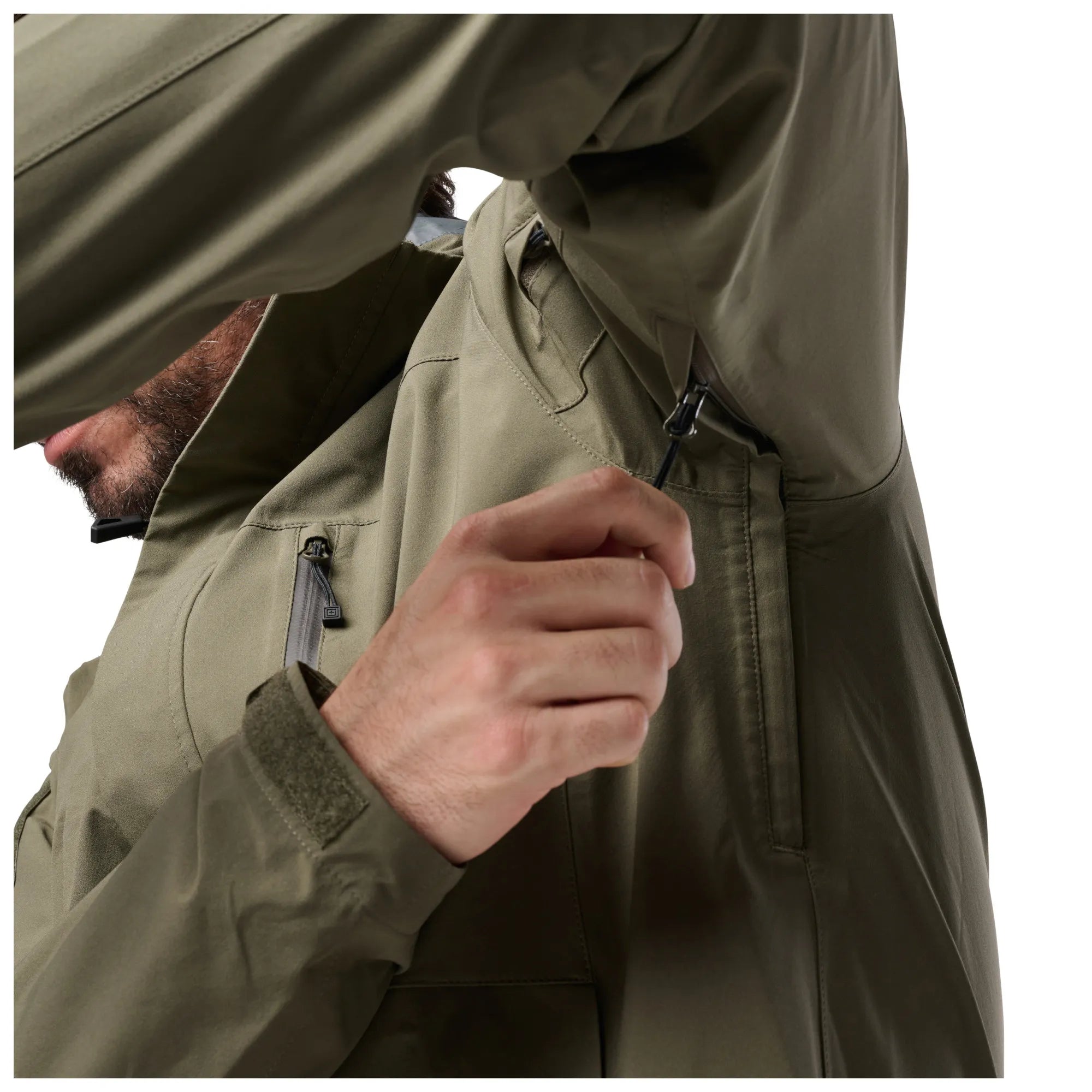 Force Rainshell Jacke ranger green