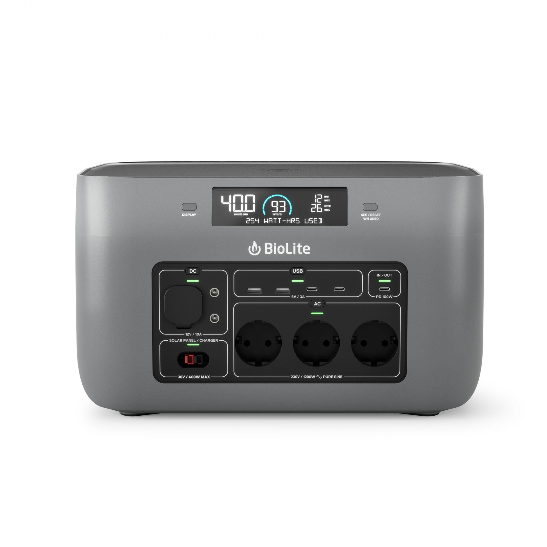 BioLite Solargenerator BaseCharge 1500