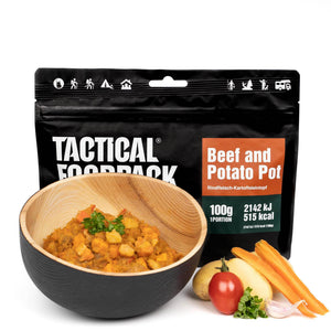 Outdoor Nahrung Rindfleisch-Kartoffeltopf 100g