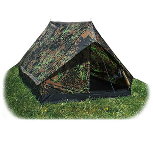 Zweimann-Zelt Mini Pack Standart flecktarn