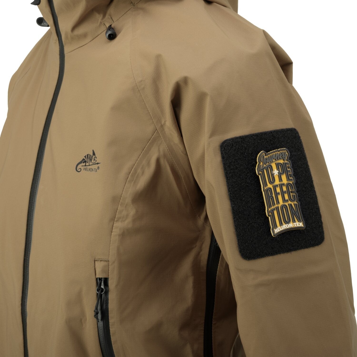 SQUALL Hardshell Jacke schwarz