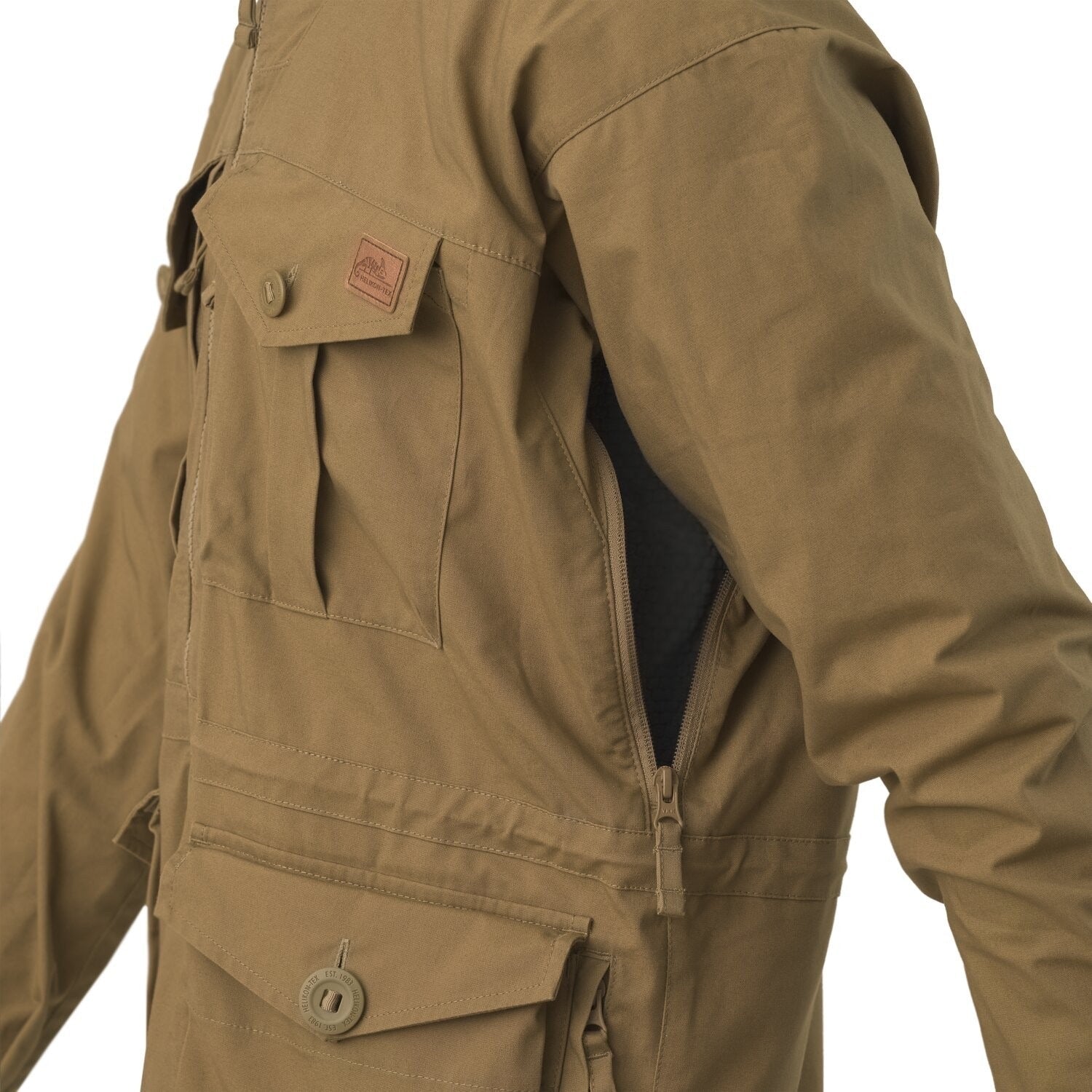 SAS Smock - Duracanvas - schwarz