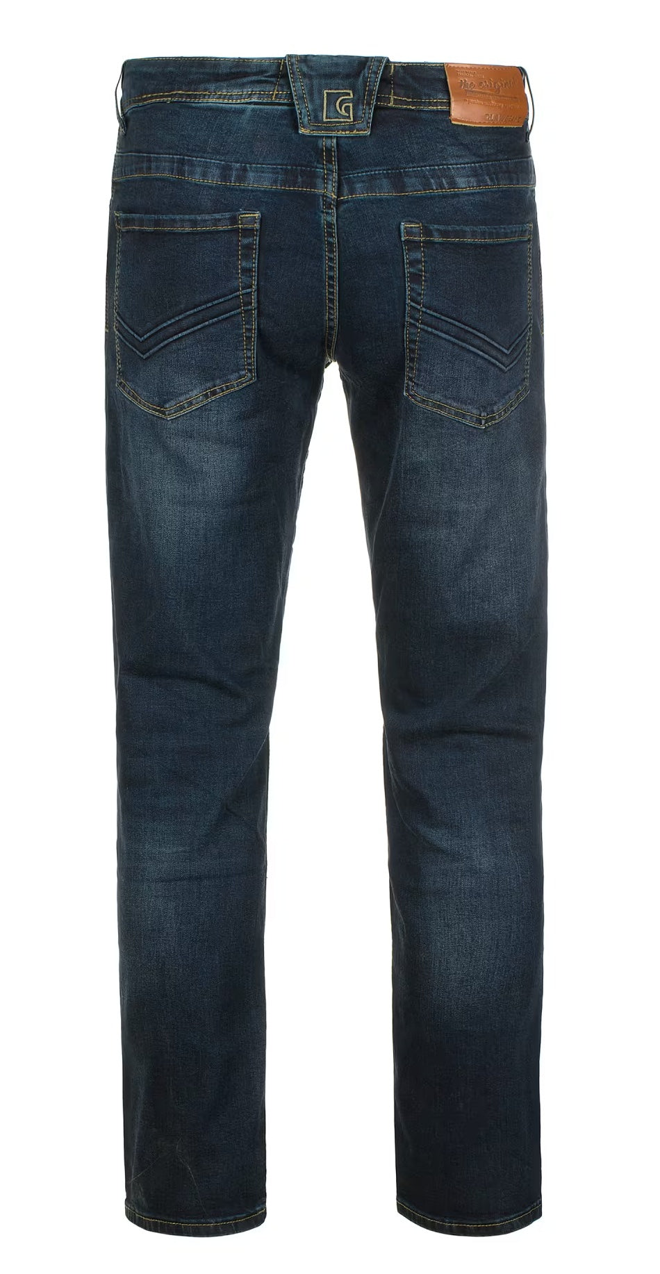 Blue Denim Tactical Flex Jeans - midnight washed