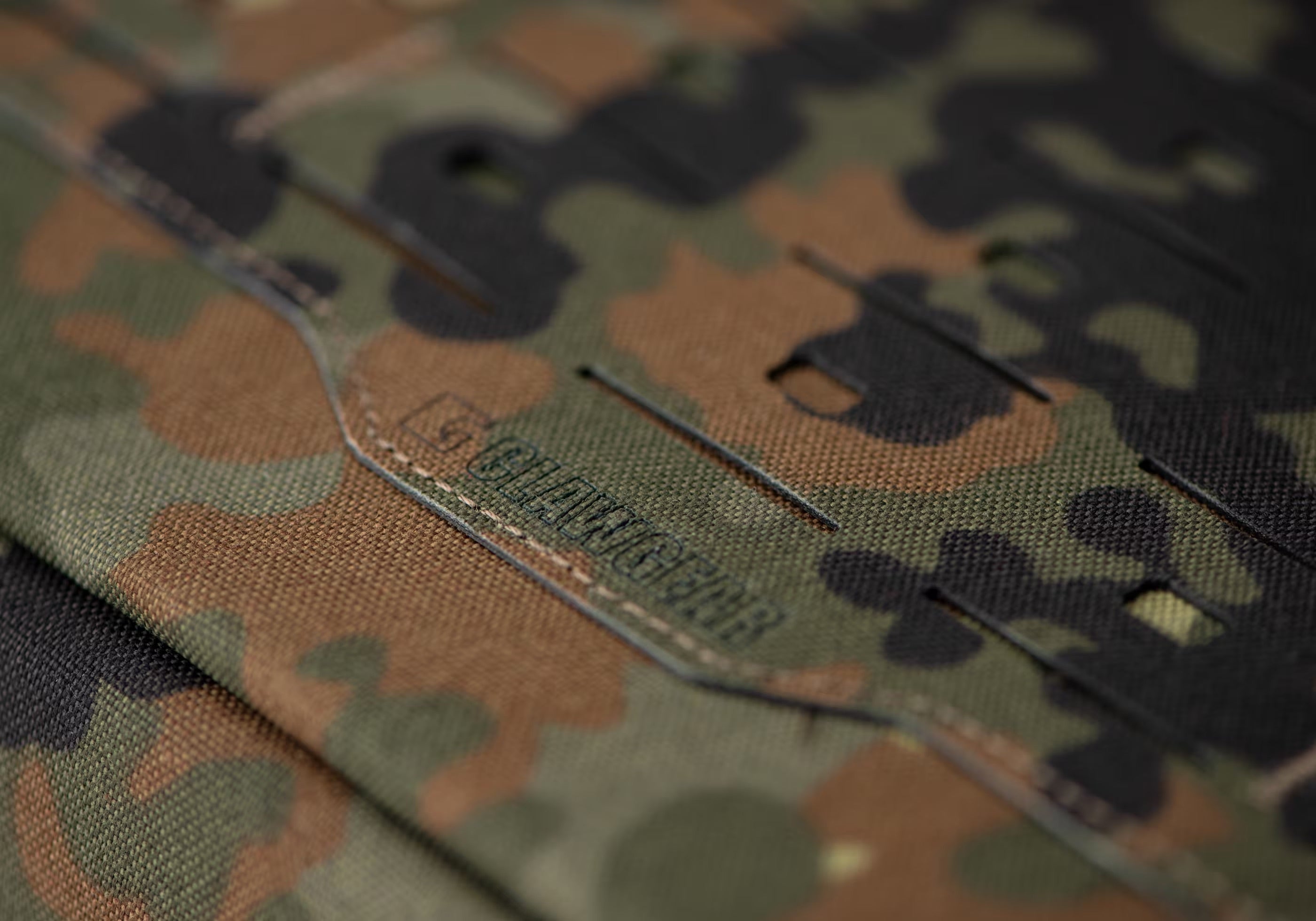 Single Pistol Case flecktarn