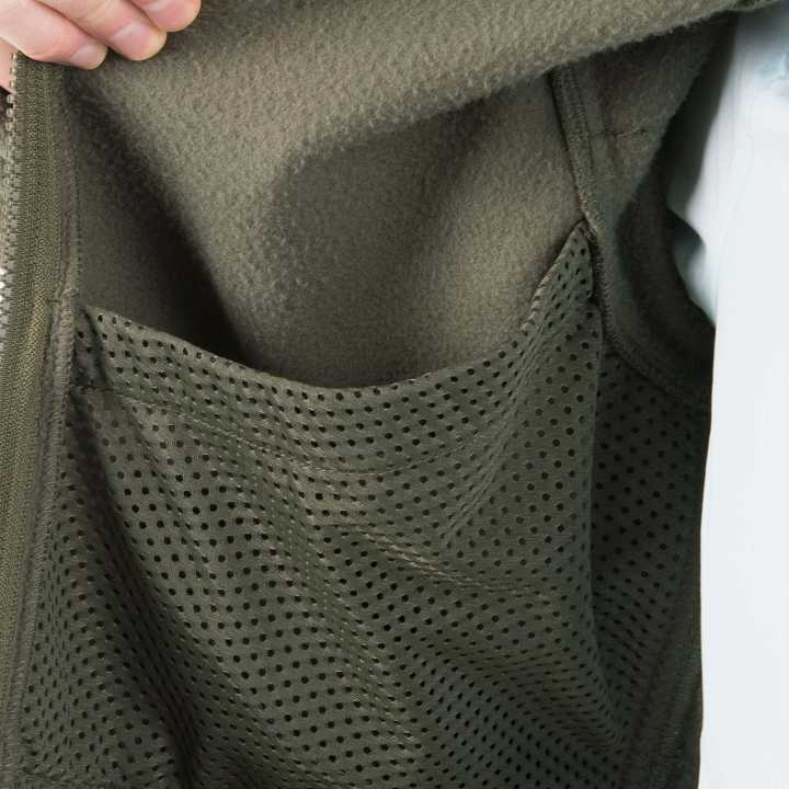 Cumulus Jacket schwarz - Heavy Fleece
