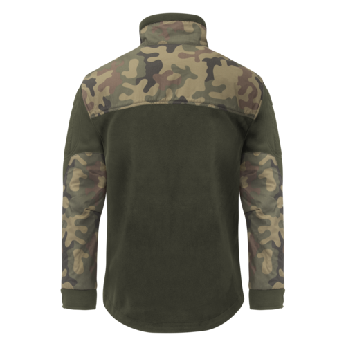 Infantry Jacket Fleece olive green / pl woodland
