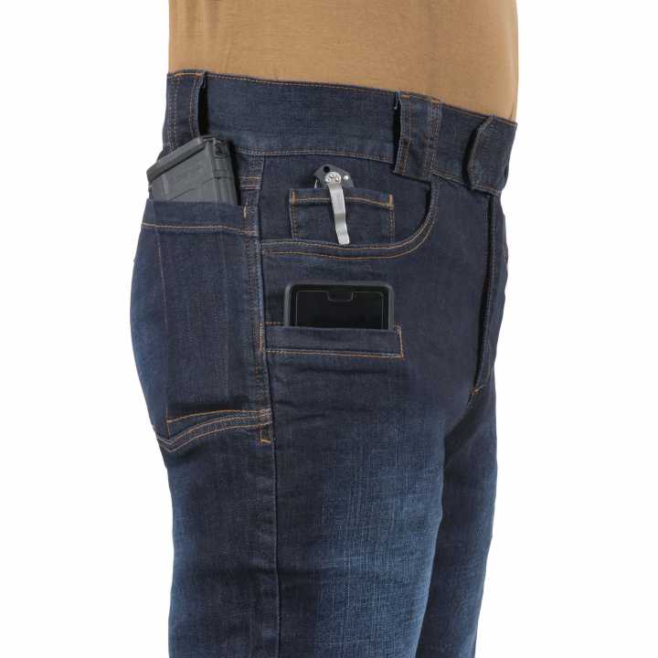Greyman Tactical Jeans Slim Denim mid-dark blue