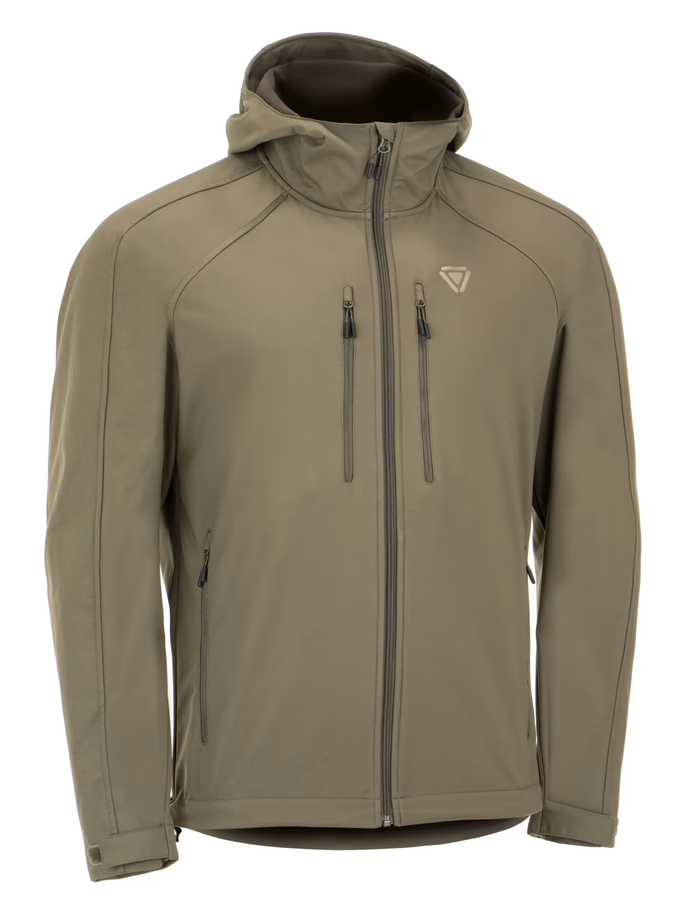 ED Softshell Hoody Stonegrey Olive