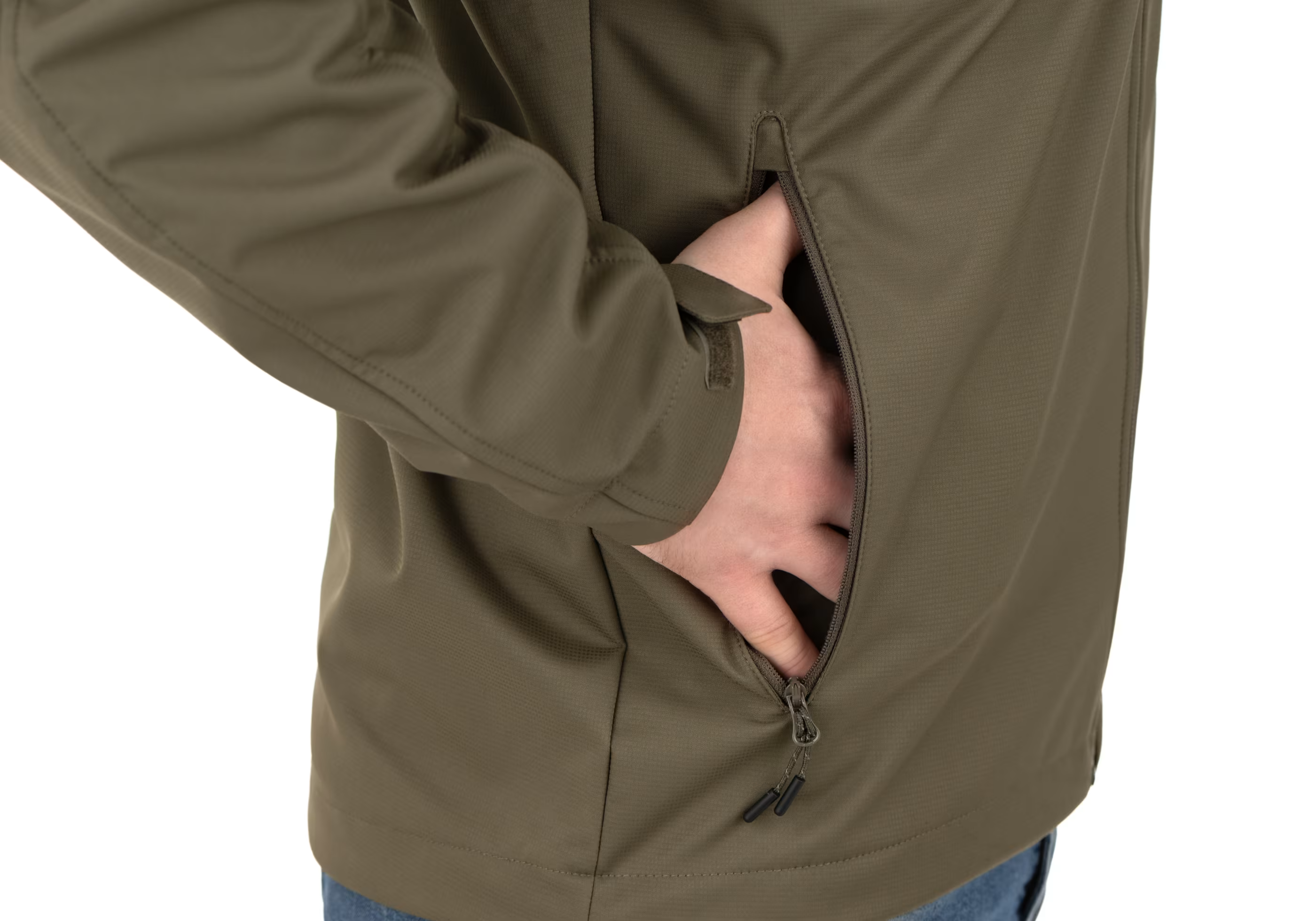 ED Softshell Jacke Stonegrey Olive