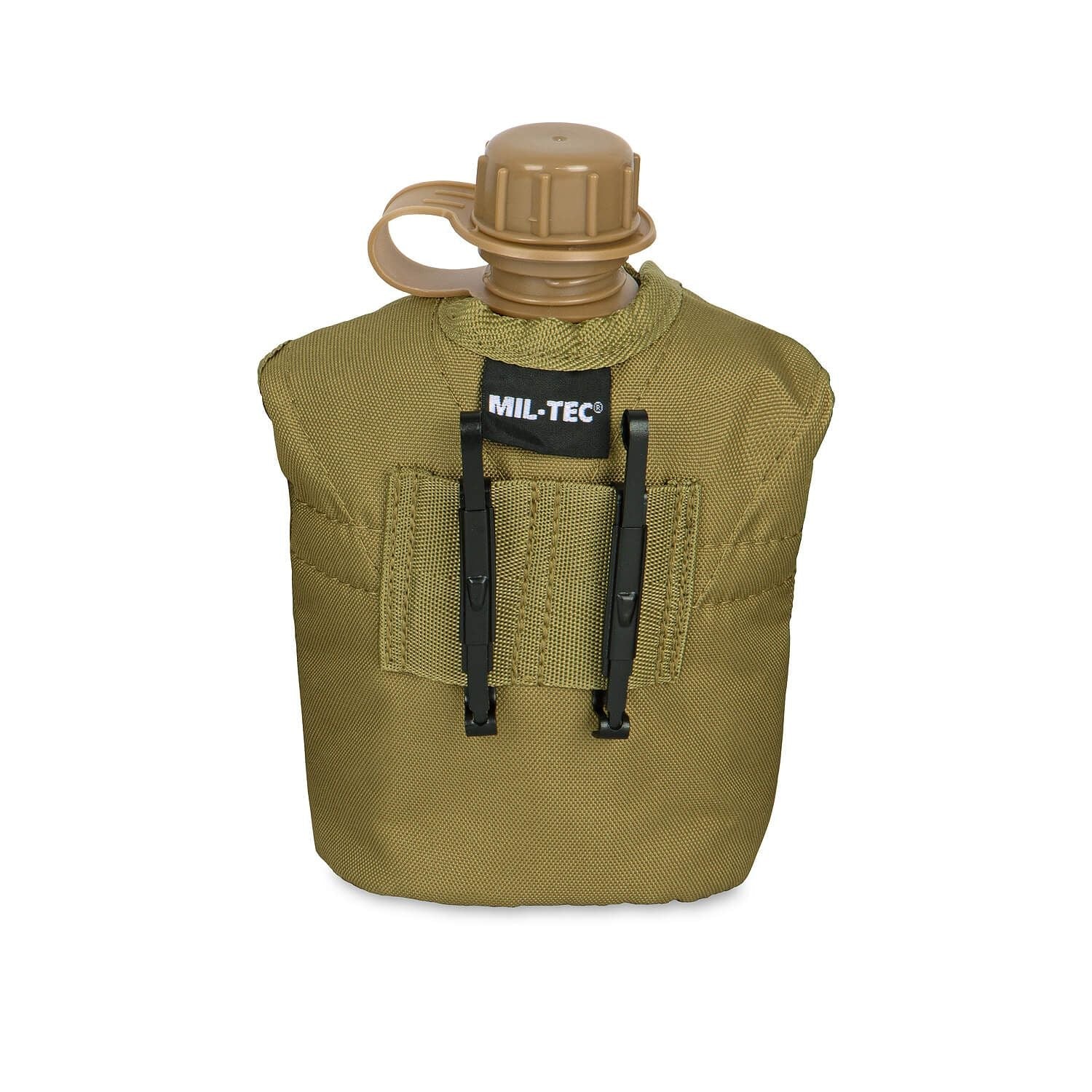 US Feldflasche mit Becher + Hülle coyote