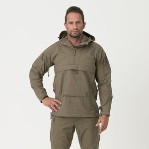 Tracer Anorak Jacket - Polycotton Stretch Ripstop - RAL7013