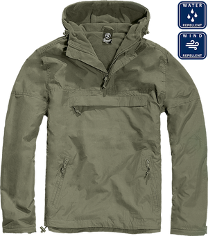 Windjacke Windbreaker oliv