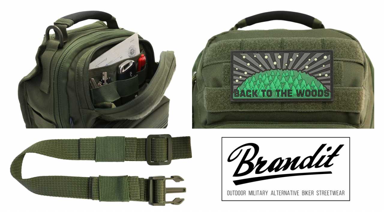 Umhängetasche US Cooper EDC Sling schwarz