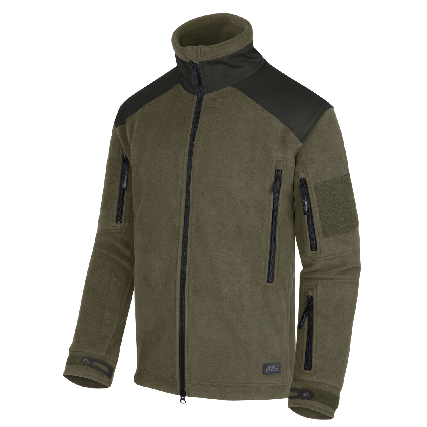 Fleecejacke Liberty oliv/schwarz