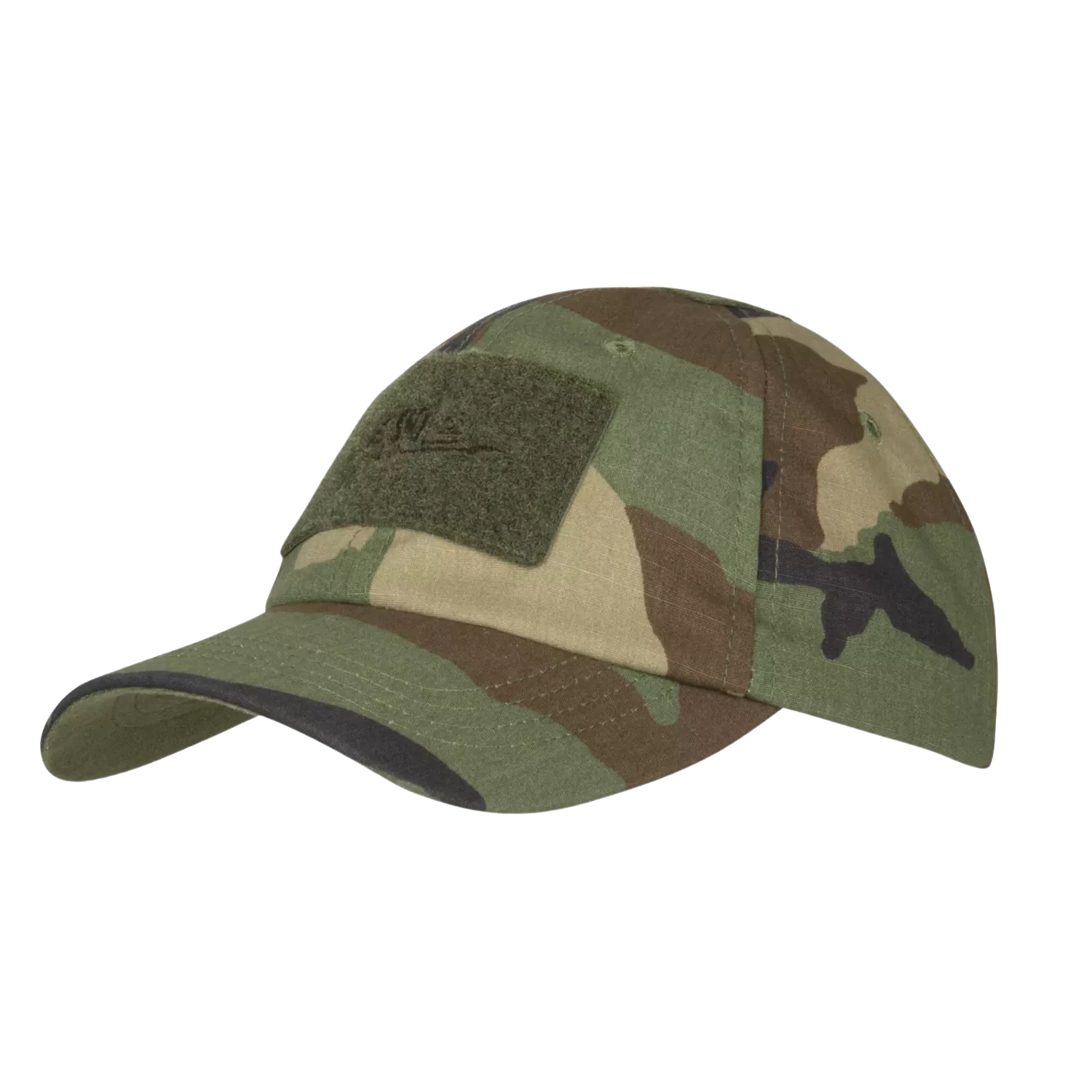Baseball Cap - PolyCotton Ripstop US Woodland