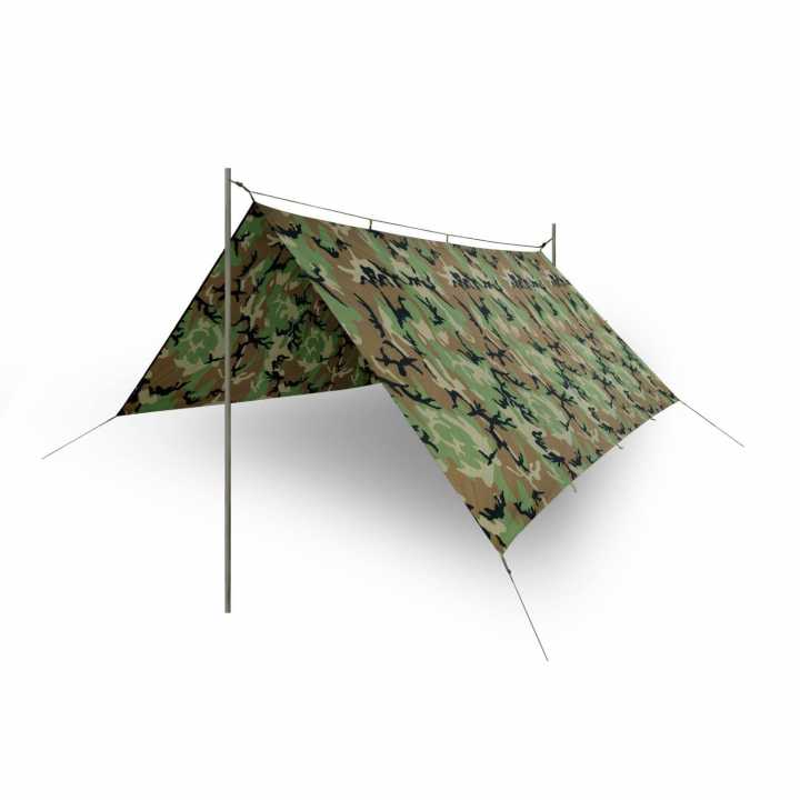 Shelter Supertarp camo woodland