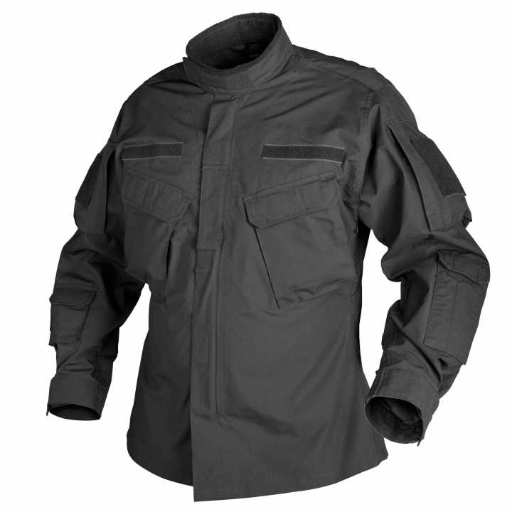 CPU Shirt Polycotton Ripstop schwarz - L