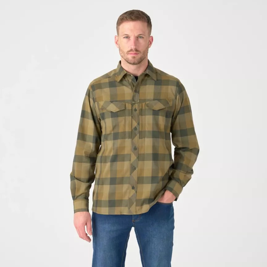 Defender Mk2 Shirt - Dark Ochre Plaid