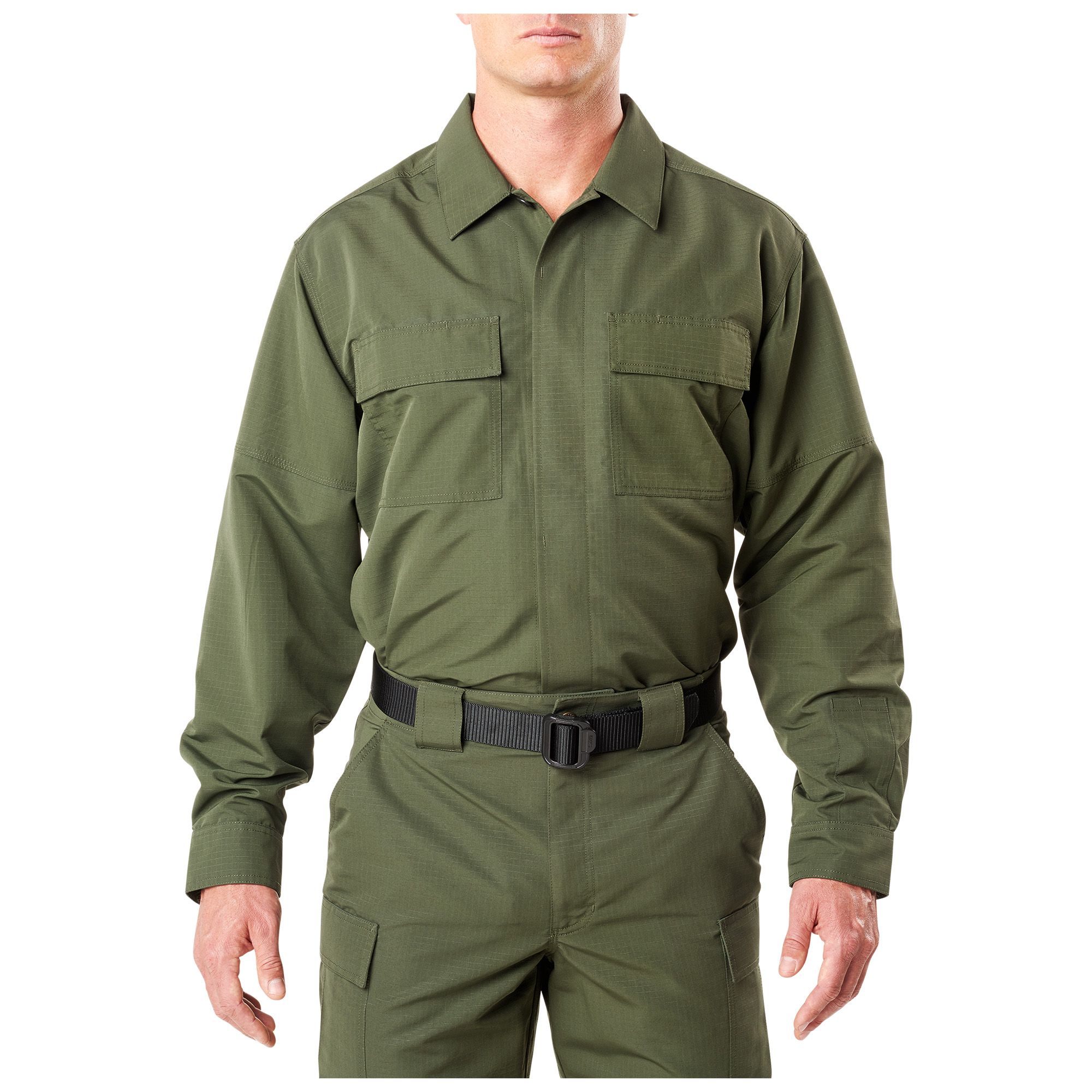 TDU Langarmshirt Fast-Tac oliv