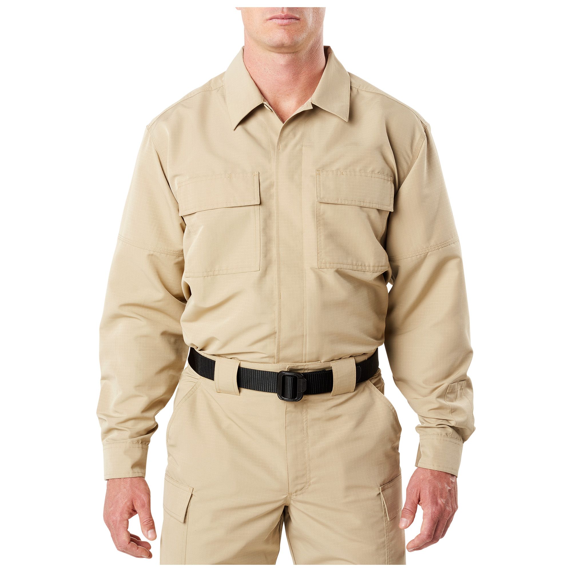 TDU Langarmshirt Fast-Tac khaki