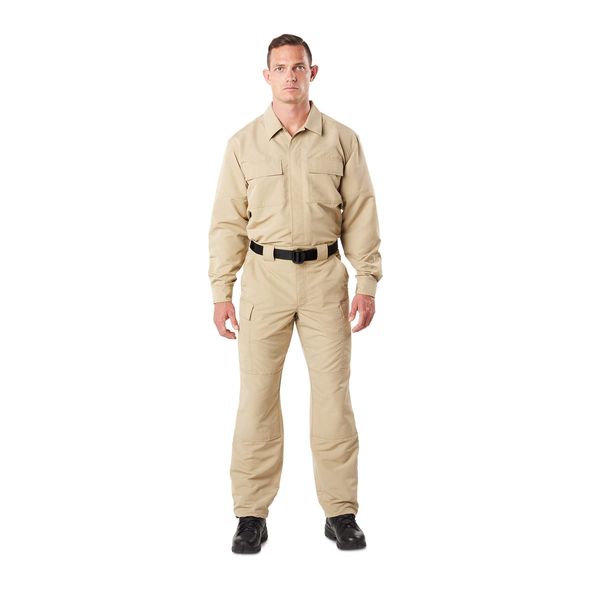 TDU Langarmshirt Fast-Tac khaki