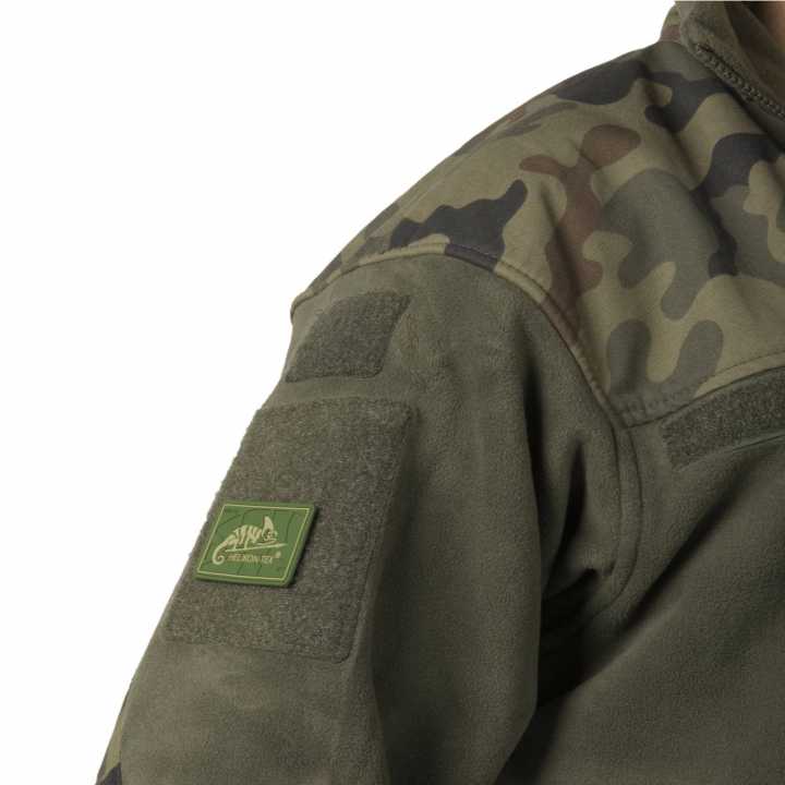 Infantry Fleece Jacke, schwarz