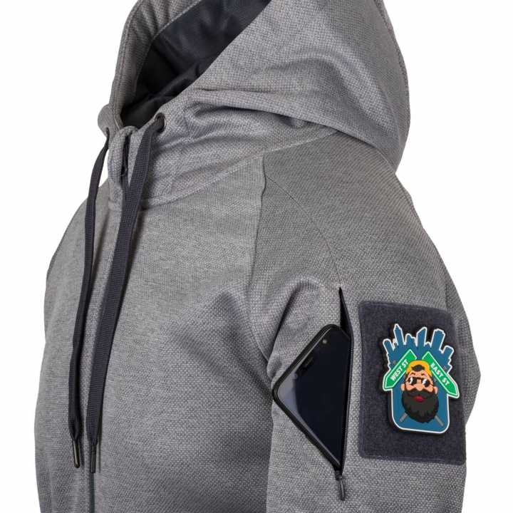 Urban Tactical Hoodie, grau