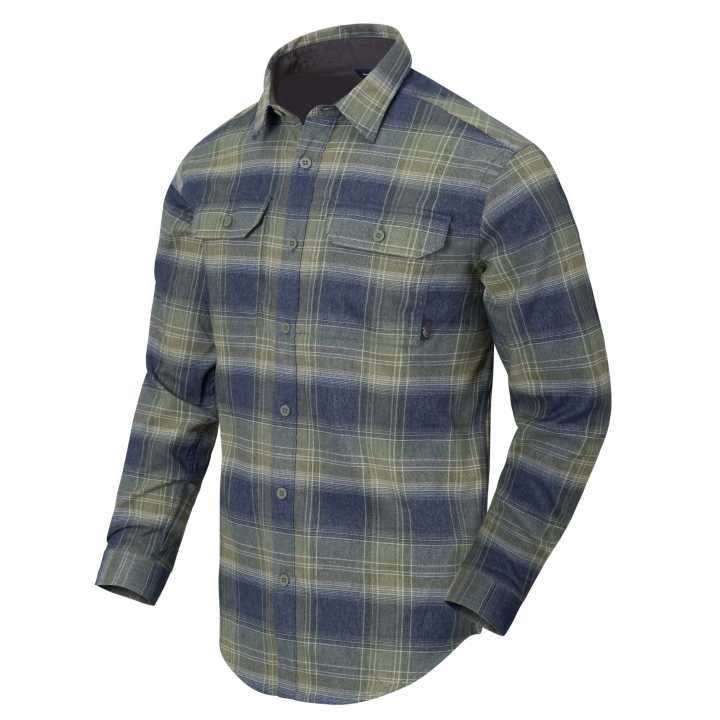 Greyman Shirt blau-grün