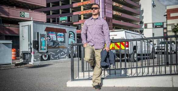 Covert Carry Long Shirt grün