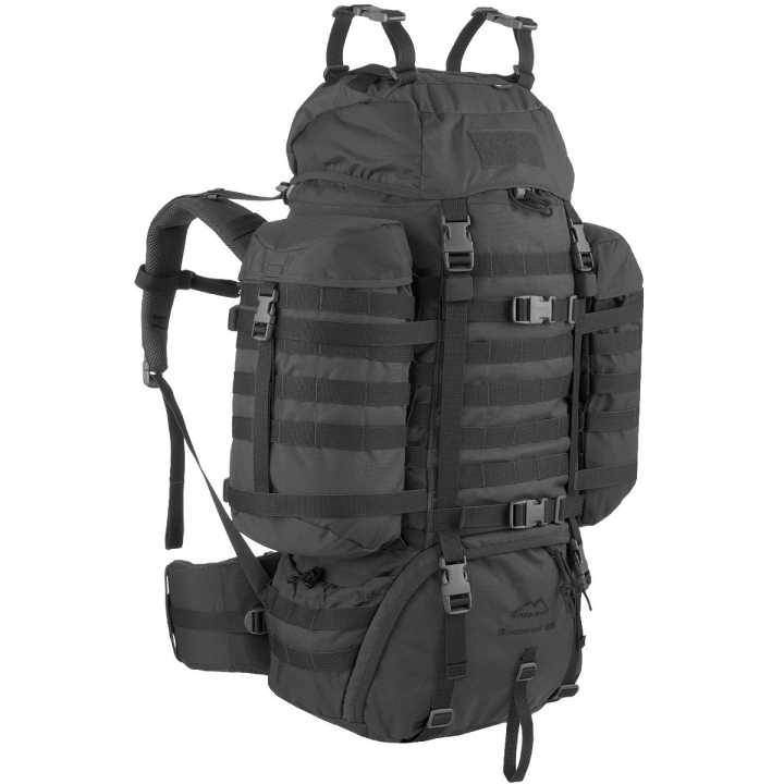 Raccoon 65l Rucksack schwarz