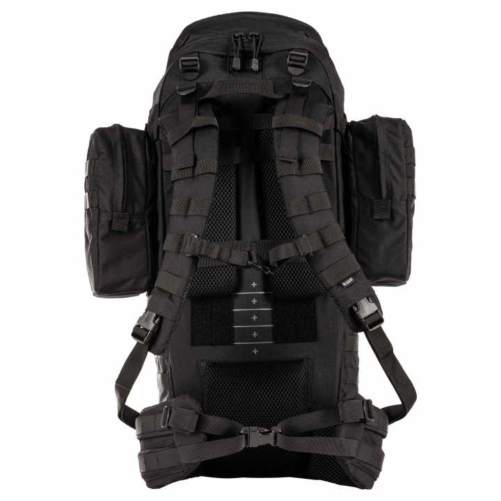 Rush 100 60l Rucksack schwarz
