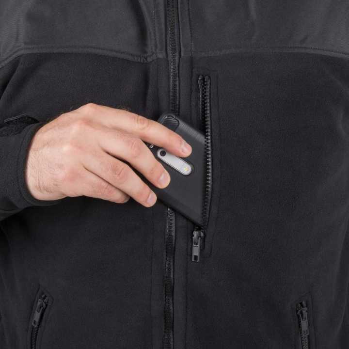 Classic Army Fleece Jacke schwarz