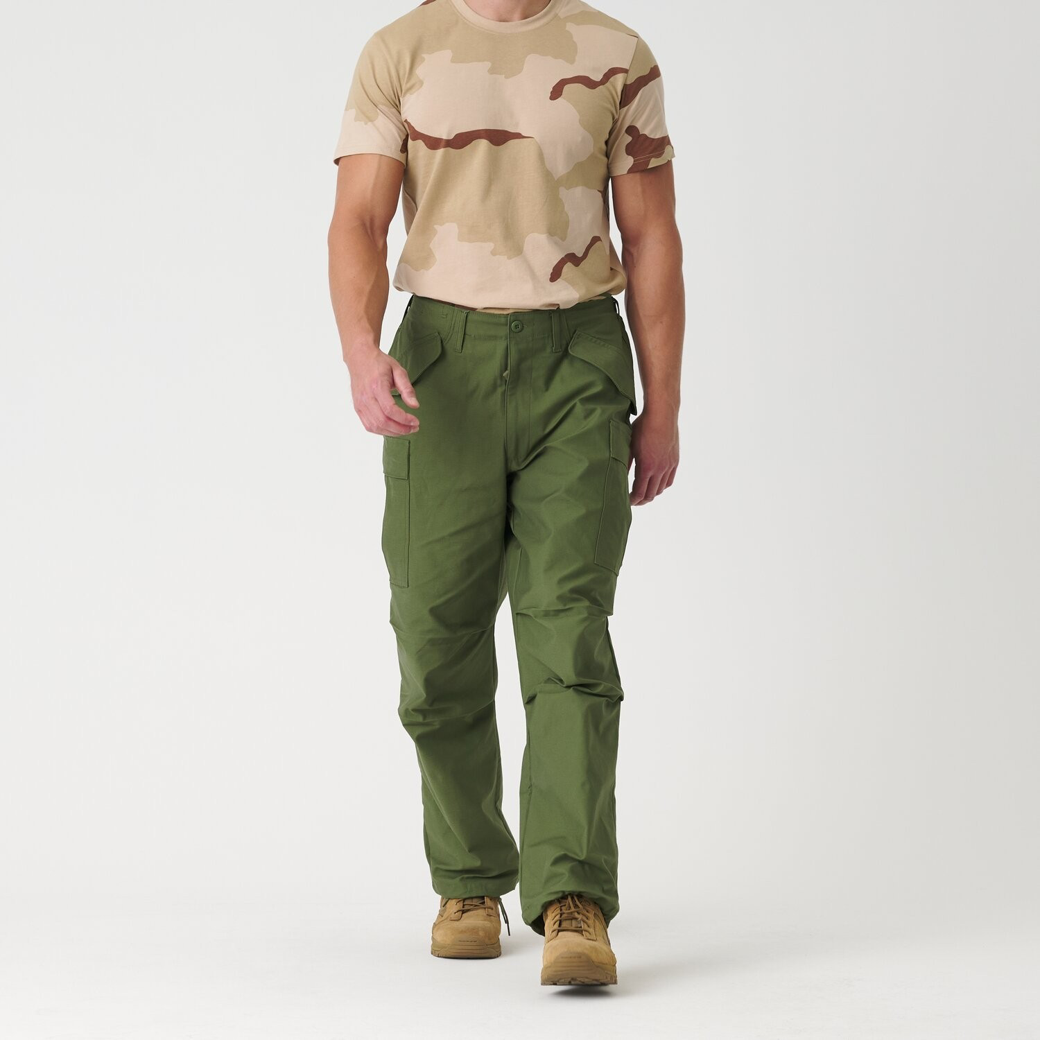 M65 Hose Nyco Sateen oliv